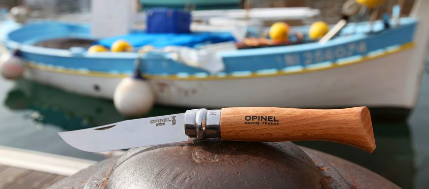 Coltello Opinel Inox virobloc tradizionale lama acciaio varie misure  coltellino classico Savoie France - Macaluso Macchine Agricole